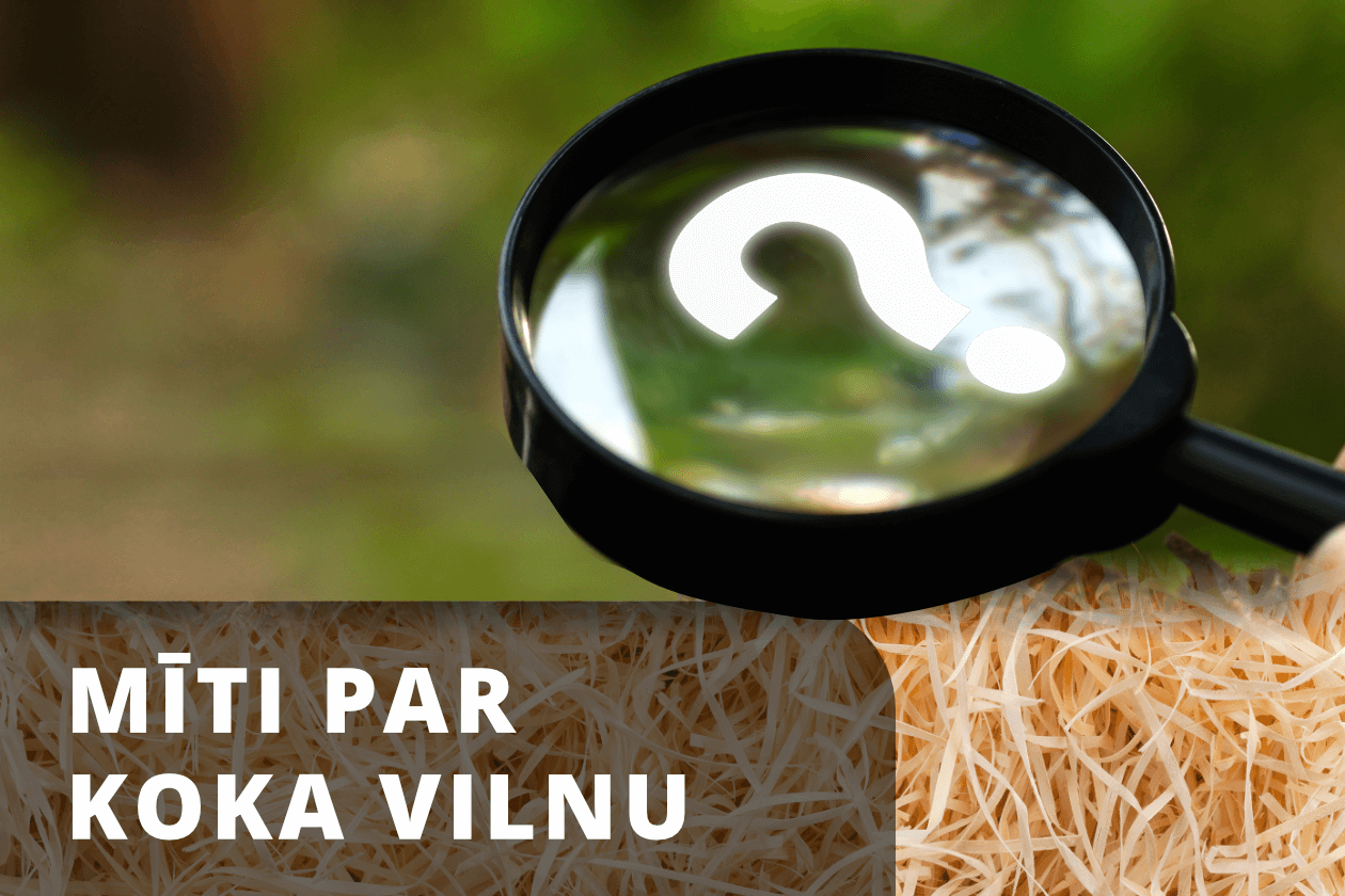 Atmaskojam populārākos mītus par koka vilnu