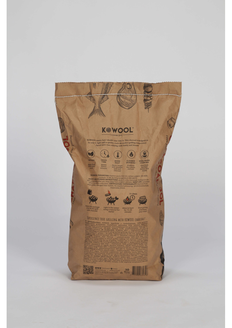 Grilla Kokogles 30l | KOWOOL